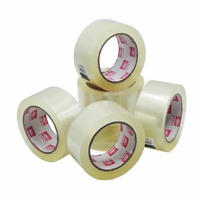 Karton Sızdırmazlık Kullanımı İçin Temizle 45mic 48mm 100y BOPP Yapıştırıcı Ambalaj Bandı